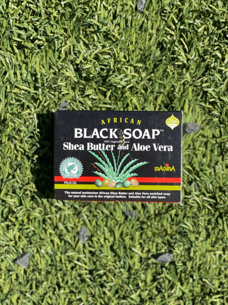Shea Butter and Aloe Black Soap