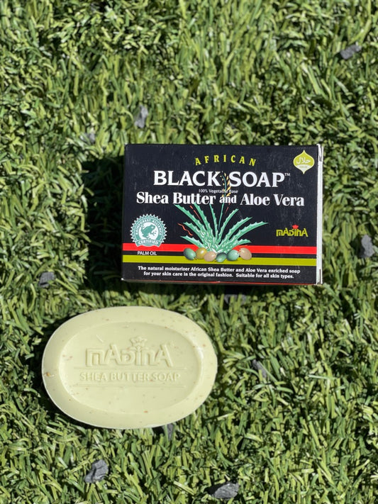 Shea Butter and Aloe Black Soap